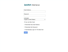 Tablet Screenshot of mail.w3plus.fr